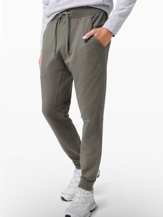 lululemon athletica Other - Lululemon City Sweat Jogger Pants Mens M Green Stretch French Terry Athletic Gym